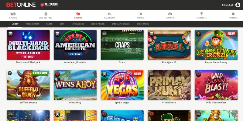 top  online gambling sites